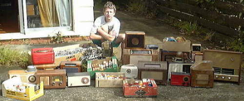 The spoils of the day.