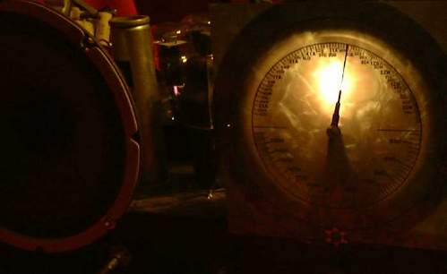 Larsen Dial at night.