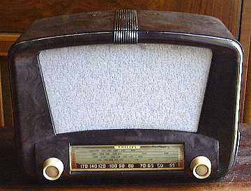 Philips Bakelite after cleaning up.