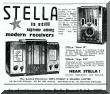 An Advertisement from 1937 for Stella Radios.