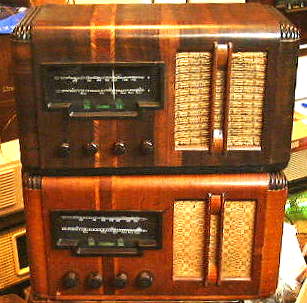 Columbus 66A and 66R  Radios Before Restoration.